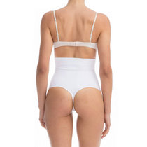 高腰收腹塑身丁T字内裤意大利原装进口瑞兰森Farmacell600产后(白色 XL)