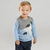 【加绒】davebella戴维贝拉冬季新款男童加厚毛衣针织衫DBJ9004(6Y 冰川企鹅)