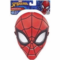 孩之宝（Hasbro) 红黑蜘蛛侠英雄面具创意晚会玩具儿童万圣节礼物+ 红蜘蛛侠英雄面具E3660/E3366(红蜘蛛侠英雄面具)