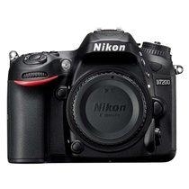 尼康(Nikon)D7200单机身 单机 数码单反相机 官方* 黑色(标配)(官方标配)