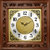 汉时(Hense）欧式创意实木雕刻装饰挂钟中式客厅静音石英时钟HW80(橡木24寸)第3张高清大图