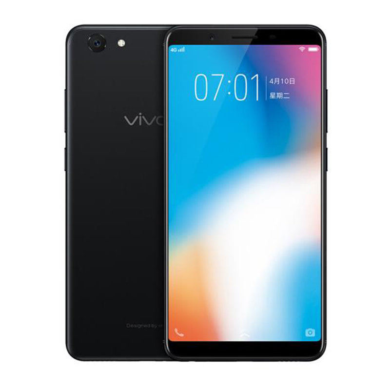 vivo y71 全面屏手机 4gb 64gb 移动联通电信4g手机 双卡双待(磨砂黑