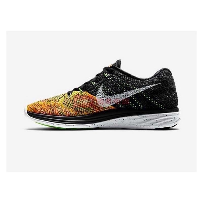 nike 耐克 跑鞋 flyknit lunar 3 登月3代 飞线编织 男 女运动 跑步鞋