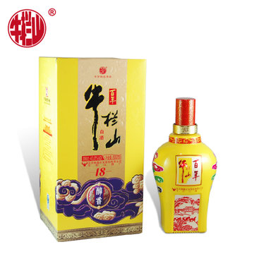 百年牛栏山 醇香18年 40.8度 浓香型 500ml