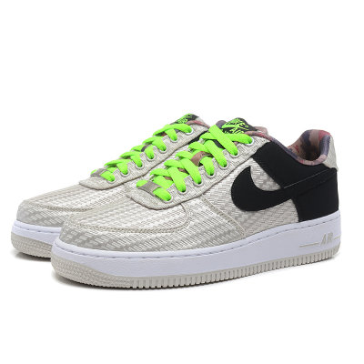 耐克/nike 空軍一號air force1男鞋休閒板鞋488298-035(泥灰/黑綠 44)