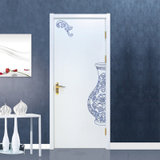 万豪 中式古典 青花瓷 室内门 套装门