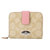 coach 蔻驰 F52675 女士钱包 短款 PVC配皮零钱包 卡包(粉色)