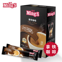 Mings铭氏全新包装丝滑拿铁咖啡150g 三合一速溶咖啡10条
