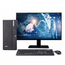 宏碁(acer) SQV4270-1401-G5400  电脑 主机+23.8英寸显示器 标4G 1T