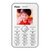 海尔（Haier）M312  GSM 卡片手机 学生儿童老人机手机 备用功能机(白)