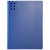 飞兹(fizz) FZ002387-DSB A4（背宽20mm） 长押夹文件夹 (计价单位：个) 深蓝