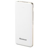 纽曼（Newmine）10000毫安 安全移动电源K100 移动电源/充电宝 双USB输出 白加金