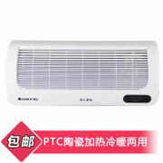 格力（GREE）NBFC-21 取暖器 电暖器 遥控暖风机 浴室防水 家用壁挂取暖器冷暖两用热风机