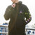 Nike/耐克外套男装新款运动服休闲上衣宽松舒适透气连帽保暖加绒夹克CU9123-010(黑色 M)