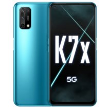 OPPO K7x 全网通5G版 30W VOOC闪充 90Hz电竞屏 双模5G数字移动电话机 拍照游戏(蓝影 官方标配)