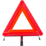 富程 汽车三角架 LED警示牌 车用反光警示架 车载停车故障警示牌 (带LED灯款)