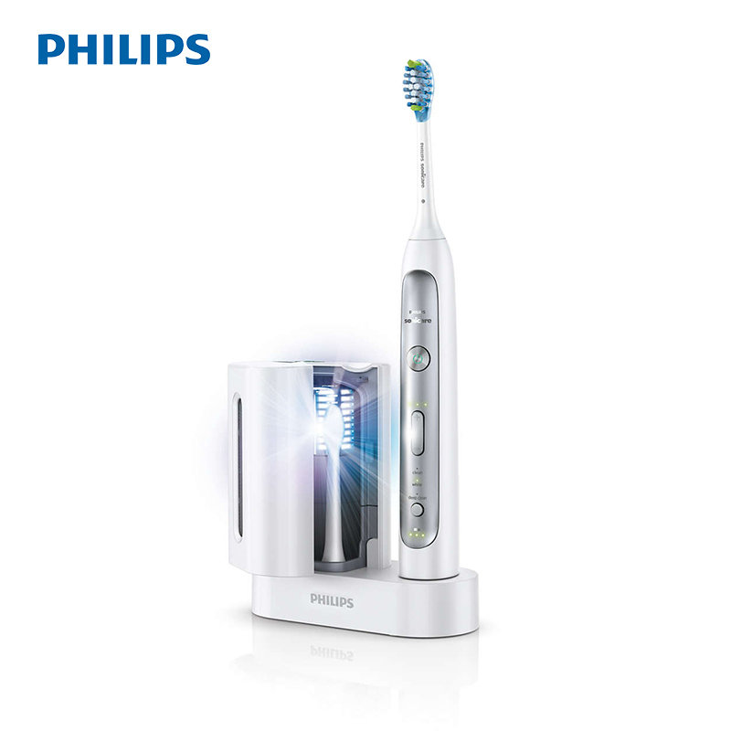 飞利浦(philips)声波震动电动牙刷hx9172 成人通用充电式31000转/分钟