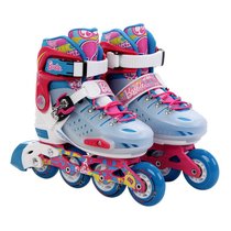 DISNEY/迪士尼芭比直排轮轮滑鞋成人男女平花鞋滑轮鞋 溜冰鞋滑冰鞋旱冰鞋(38-41可调)