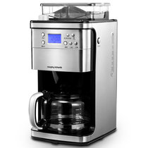 摩飞（Morphyrichards）MR4266咖啡机 全自动磨豆 家用办公室咖啡壶(仿手工全自动(不锈钢银))