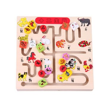 丹妮奇特cdn-8108金钥匙十二生肖认知板