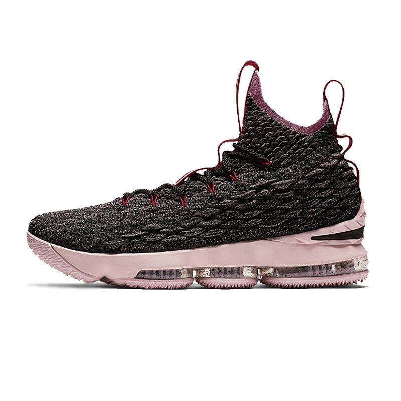 篮球鞋nike耐克詹姆斯15代篮球鞋lebron15lbj15黑银香槟金男子高帮