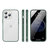 苹果13手机壳iPhone 13保护套磨砂透明肤感超薄软壳防摔全包手机壳(墨绿色 iPhone 13 mini)