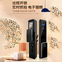 方神全自动智能指纹密码锁加wifi远程抓拍开锁