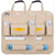 费凯丹多功能车载收纳袋储物袋 汽车靠背收纳袋坐椅置物袋挂袋(米色（双只装） 版本)