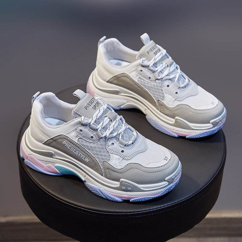 运动鞋女网红街拍1688(白色 39)图片大全,高清图片时尚款式搭配【价格