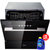 美的(Midea) WQP8-3905-CN嵌入式洗碗机 去油除污 高温杀菌 节能省水 三重过滤系统 智能显示操作方便