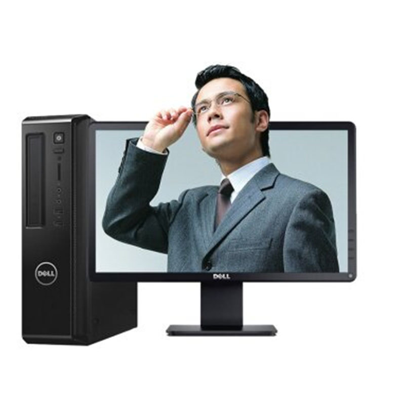 dell戴尔 vostro 3800 台式电脑 i3-4170 4g 500g 21.5英寸 win7