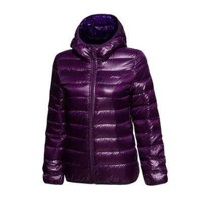李宁 女 短羽绒服 aymg102-3 莓紫色(如图 s)