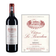 法国波尔多中级庄 布迪酒庄红葡萄酒2012年 750ml单支装