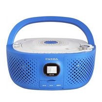 熊猫（Panda）【赠耳机！】cd10CD-10胎教CD机U盘/MP3播放器 收音机简单实用(蓝色)