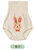婴幼儿护肚裤幼儿高腰护肚短裤棉护腰内裤A类标儿童三角开扣短裤(66（六个月） 兔子宝宝)