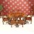 红木家具红木餐桌实木饭桌椭圆形可伸缩带六椅非洲黄花梨(其他 黄花梨1桌6椅)