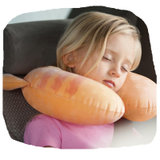 INTEX充气枕头 U型儿童旅行枕 午睡枕 护颈枕 航空枕68678 小猫