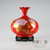 中国龙瓷德化白瓷 *陶瓷工艺礼品瓷 陶瓷装饰 礼品摆件 25cm荷口瓶-红（花开富贵）ZGH0104