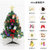 品唐圣诞树（塑料脚）60cm套装 圣诞装饰