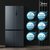 美的(Midea)513升BCD-513WTPZM(E)电冰箱十字双开门四开门一级能效双变频智能家电