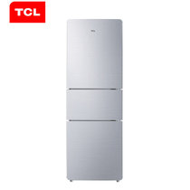 TCL 205升 冰箱 三门 中门宽幅变温 软冷冻即切即用 节能养鲜（星空银）BCD-205TF1