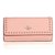 COACH 蔻驰 女士时尚皮革铆钉长款钱包53449(粉色)
