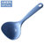 有乐B780小麦秸秆汤勺家用长柄盛粥勺厨房塑料厨具加厚大号稀饭勺子lq20(北欧蓝色 3个装)