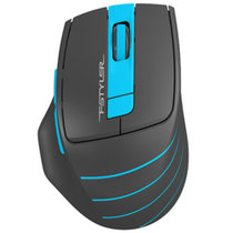 双飞燕FG30 鼠标笔记本台式机电脑无线鼠标办公游戏家用 蓝