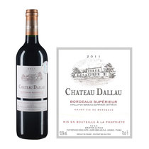法国超级波尔多 达洛城堡红葡萄酒 2011年 750ml单支装