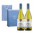 蚝湾Oyster Bay新西兰马尔堡长相思干白葡萄酒+霞多丽干白葡萄酒 2支装(750ml*2（礼盒款）)