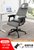 电脑椅舒适久坐办公椅子游戏电竞椅家用靠背简约老板座椅升降可躺(灰色)