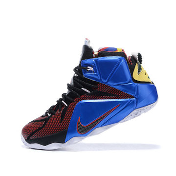 耐克篮球鞋nikewhatthelebron12詹姆斯12阴阳版鸳鸯鞋81251190944