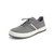 森达2021夏季新款商场同款户外休闲舒适平跟男帆布鞋 1TC20BM1(灰色 41)