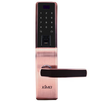 西默(ximo) XMSH-DL121指纹锁 指纹 密码 MF卡 机械钥匙 手机APP五种开锁方式 红古铜色